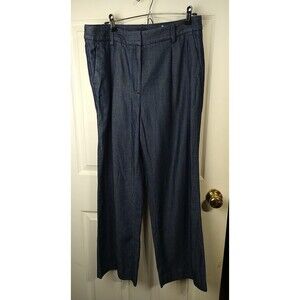 Talbots Blue Wide Leg Pants